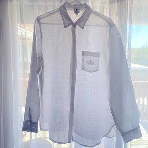 Crown Linen Designs Long Sleeve Linen Shirt